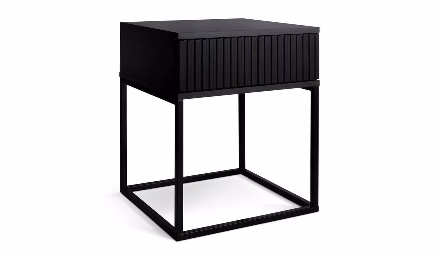 Digby 1 Drawer Bedside Table in Anthracite Grey