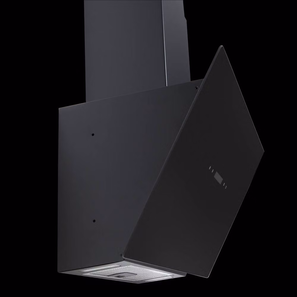 SIA Black Touch Control Cooker Hood Extractor Fan with Activated Carbon Filter, W: 60 cm – 3