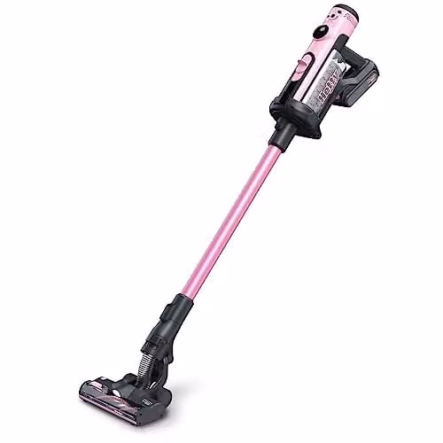 Henry Hetty Quick HET.100 Cordless Bagless Stick Vacuum Cleaner, Pink, 300 W, 1 Liter
