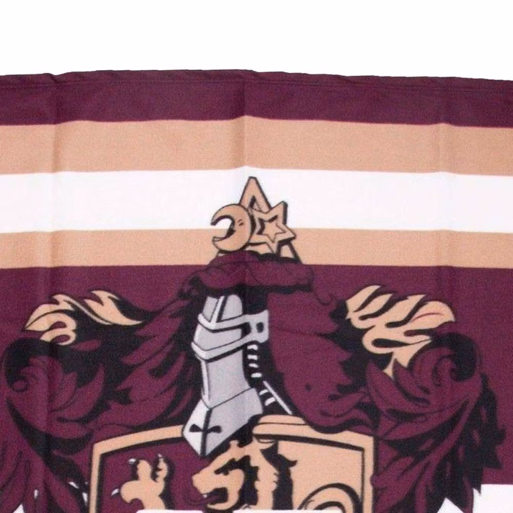 Harry Potter Gryffindor Red and Multicolour Striped Fleece Blanket for Babies – 2