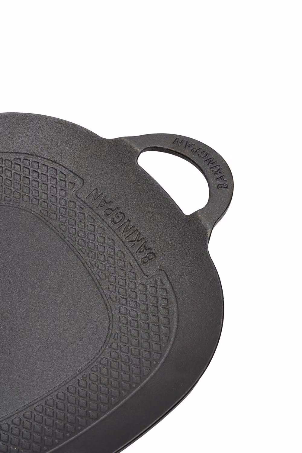 Garden Sanctuary Uncoated Cast Iron Grill Pan in Black – 5