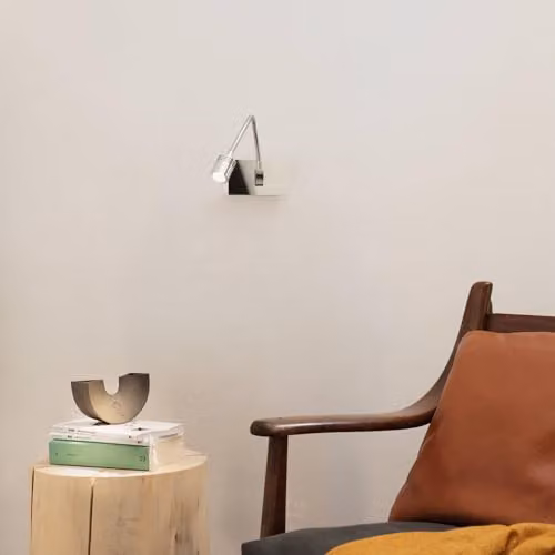 Netlighting Dynamo LED Adjustable Wall Reading Lamp in Chrome and Grey – 2