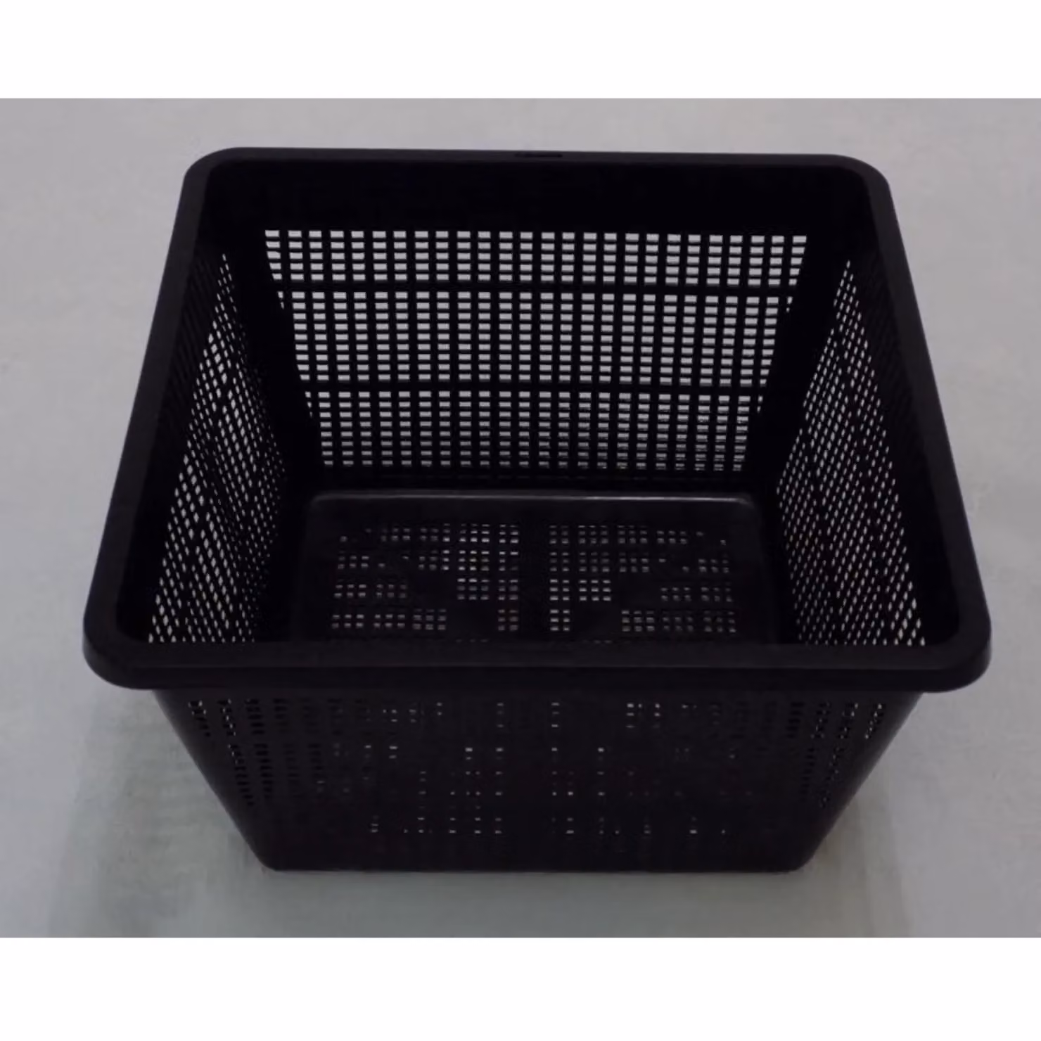 Primrose Black Plastic Square Pond Basket Planter, Pack of 5 – 2