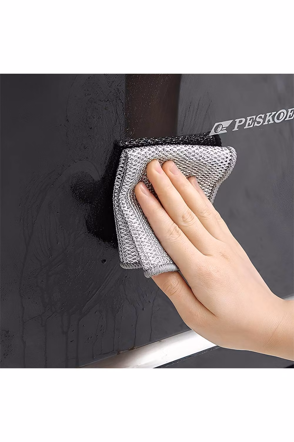 Living and Home 20 Pack Silver Steel Wire Dishcloth Set, Width: 20 cm or 30 cm – 3