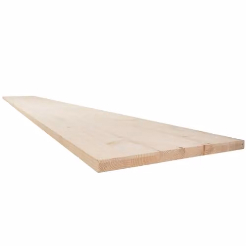 Snowdon Timber Spruce Furniture Board, Natural/Beige, W/D/H: 300 x 2350 x 18 mm