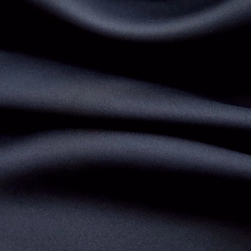 Berkfield Home Blackout Curtains with Eyelets, 2 Pack, Black, W: 140 cm, H: 245 cm – 3