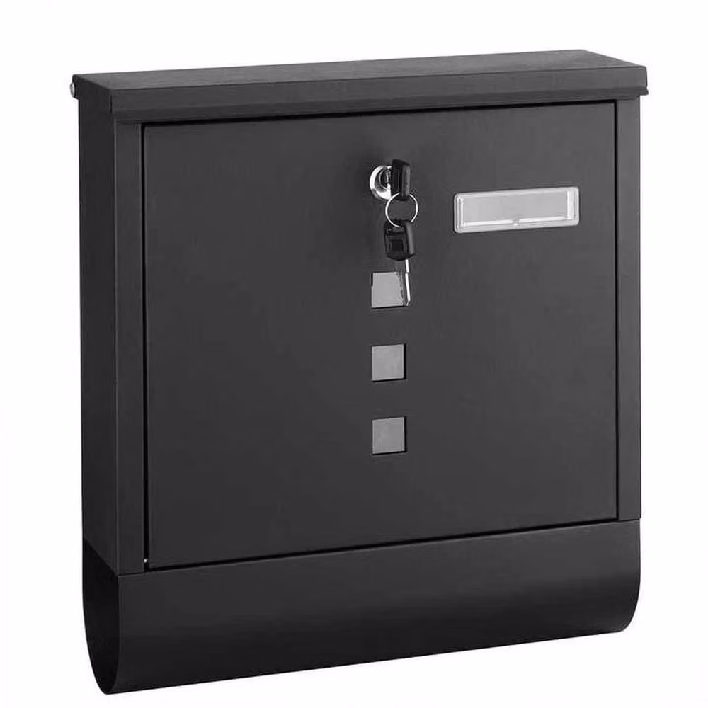 SPETLEK Black Steel Large Letter Mail Box – 2