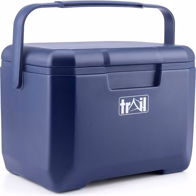 Trail 5L Blue Cool Box with Ice Freezer Block