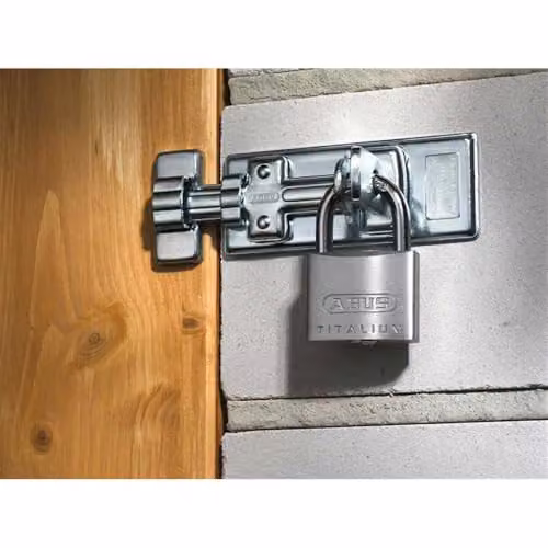 ABUS 54TI/50 Titalium Aluminium Padlock in White and Silver, 50mm – 2