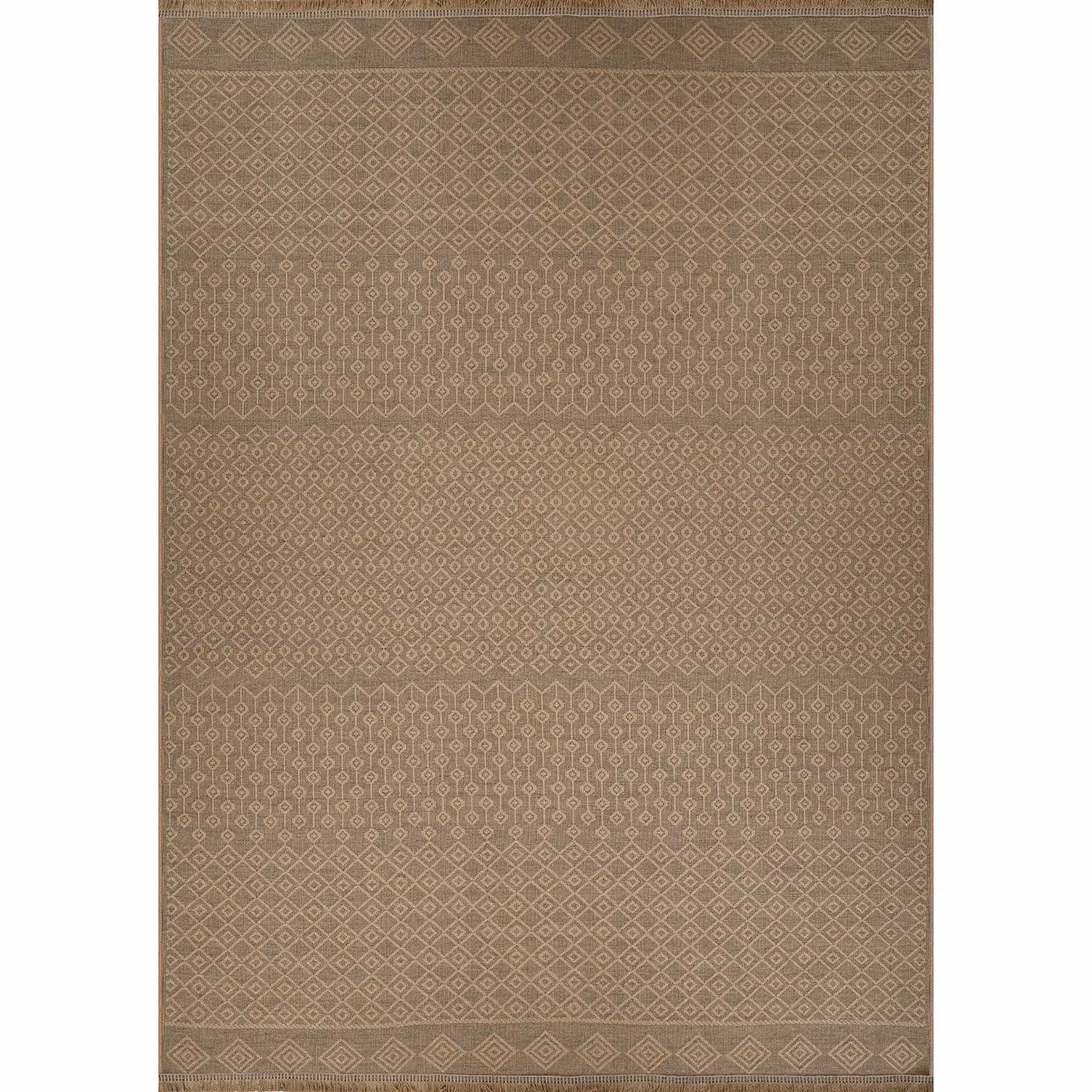 Livabliss Modern Washable Jute Rug in Beige, W: 155 cm x D: 220 cm – 2