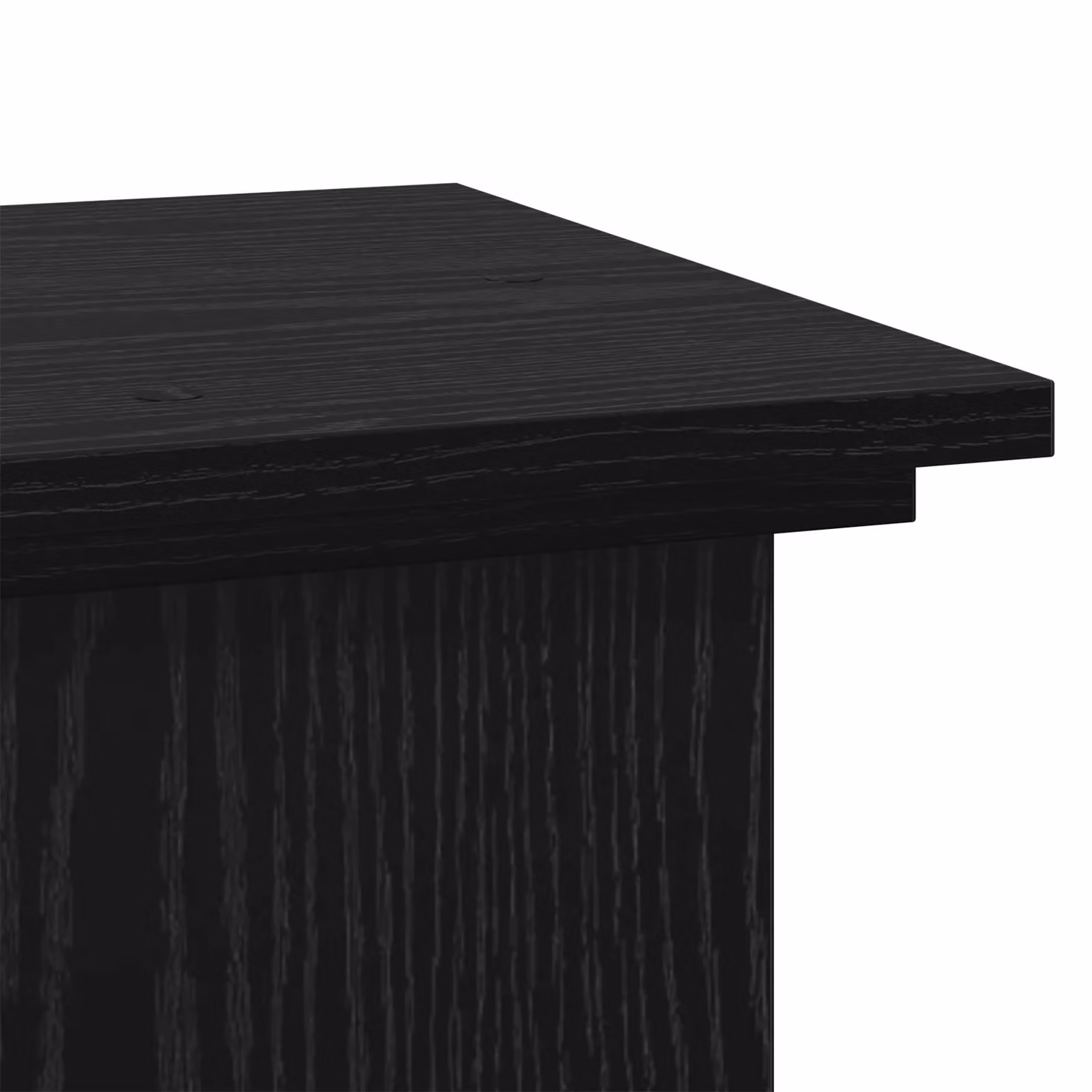 Berkfield Home Modern Black Oak Plant Stand, W/D/H: 33 x 33 x 100 cm – 4