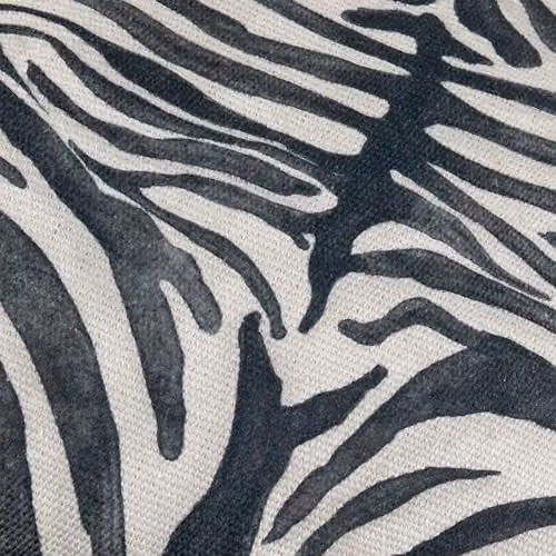 Paoletti Leopardis Zebra Woven Outdoor Square Cushion, Multicolour, W/D/H: 59 x 59 x 59 cm – 3