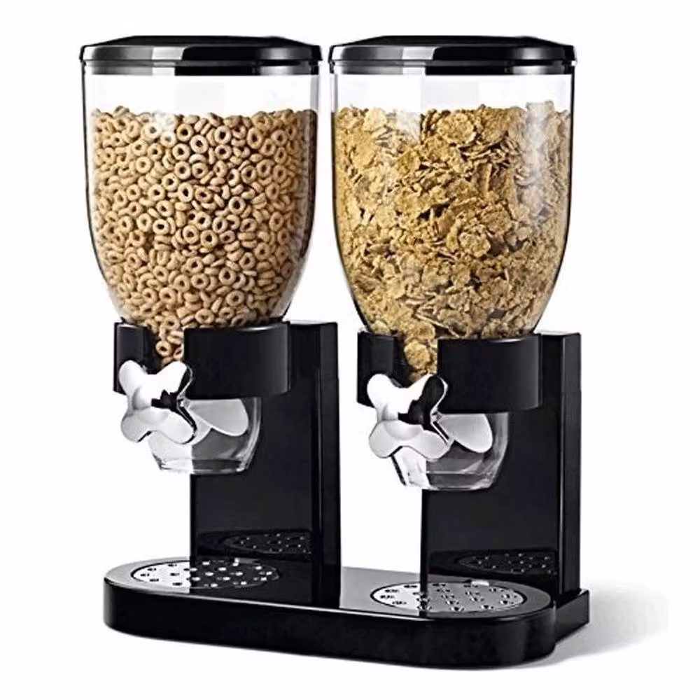 Spetlek Black Cereal Dispenser for Breakfast – 2