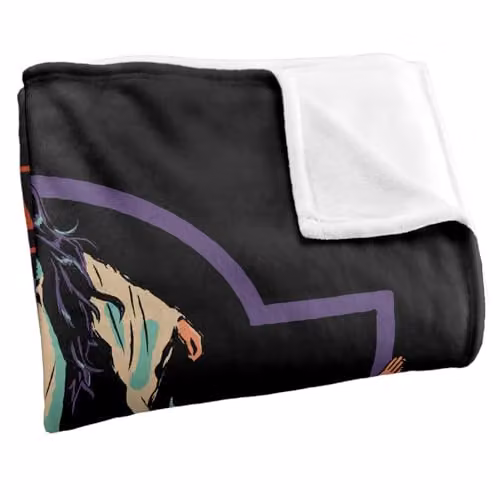 Steven Rhodes Coffee Gives Me Life Multicolour Fleece Throw Blanket W/D/H: 152 x 127 cm – 7