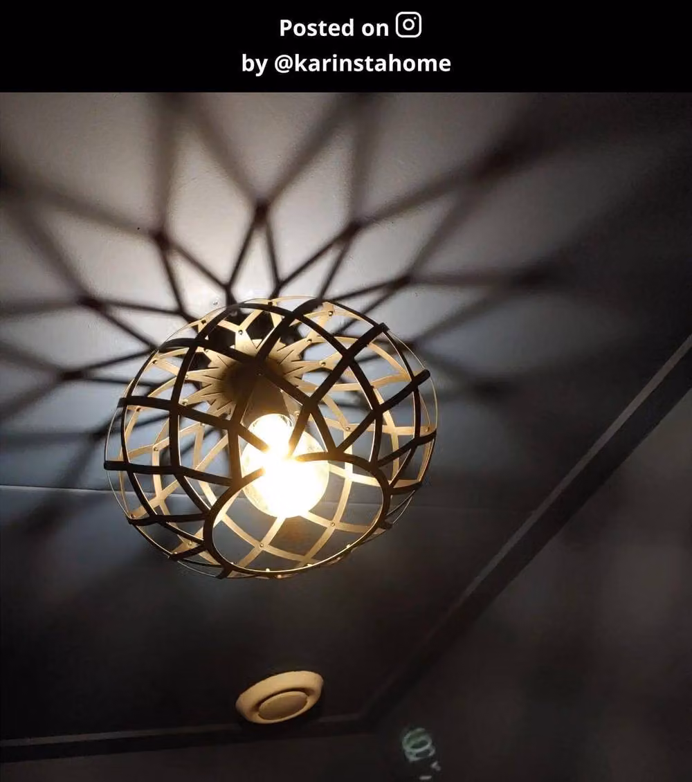 Lucide Wolfram Dimmable Flush Ceiling Light in Gold/Brass, Diameter: 30 cm – 4