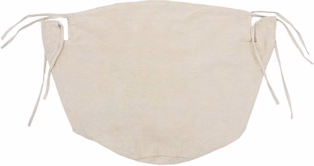 JVL Cotton Log Basket Liner in Beige