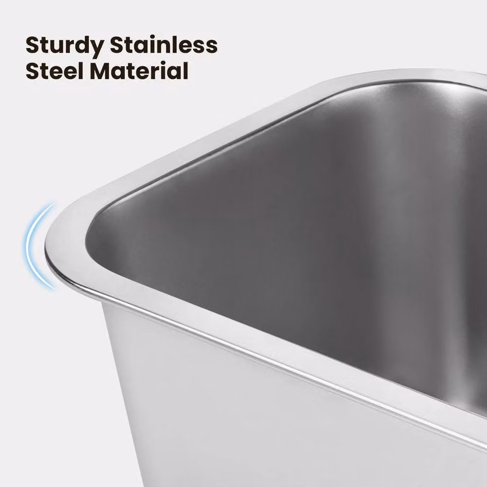 SPETLEK 2-in-1 Stainless Steel Dish Tub and Colander in Silver – 2