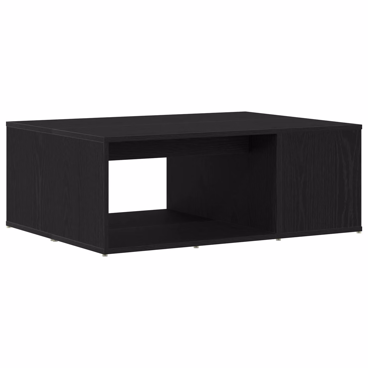 Berkfield Home Black Oak Coffee Table, W: 90 cm, D: 67 cm, H: 33 cm – 2
