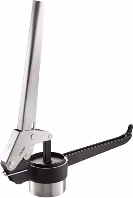 Gefu Force One Multi-Purpose Food Press and Potato Ricer in Silver – 1