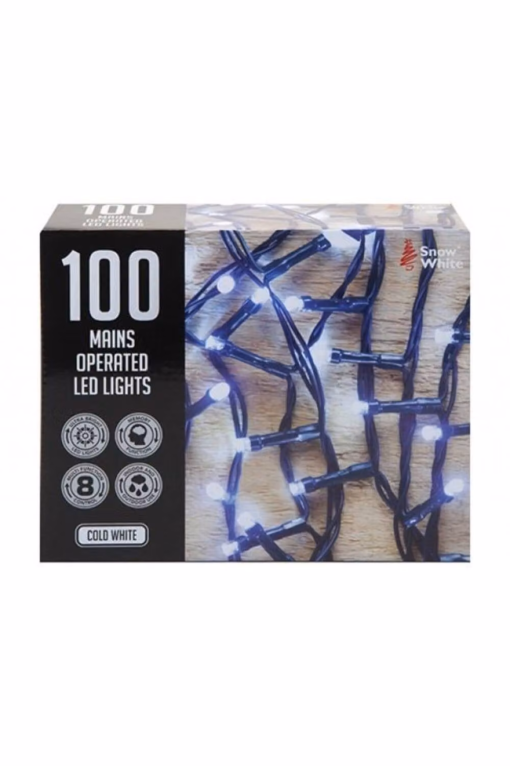 KDMD 200 LED Christmas Lights with Timer, Multicolor and White, Mains Operated – 2