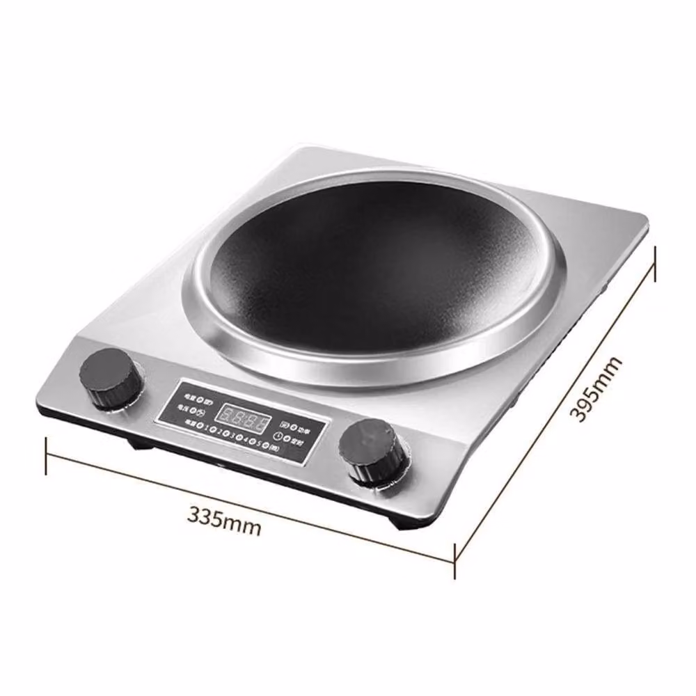 SPETLEK 5000W Commercial Electric Induction Stove in Silver – 2