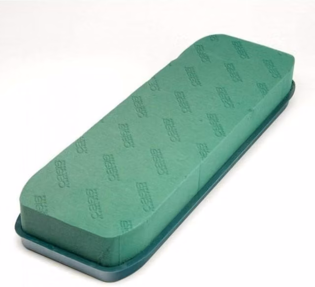 KDMD Oasis Foam Casket Tray, Green, 60 cm