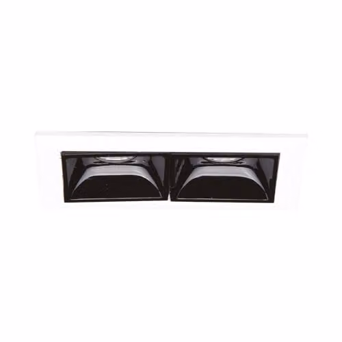 Netlighting Lika Twin Single Recessed Downlight, Black, 6W, 4000K – 1