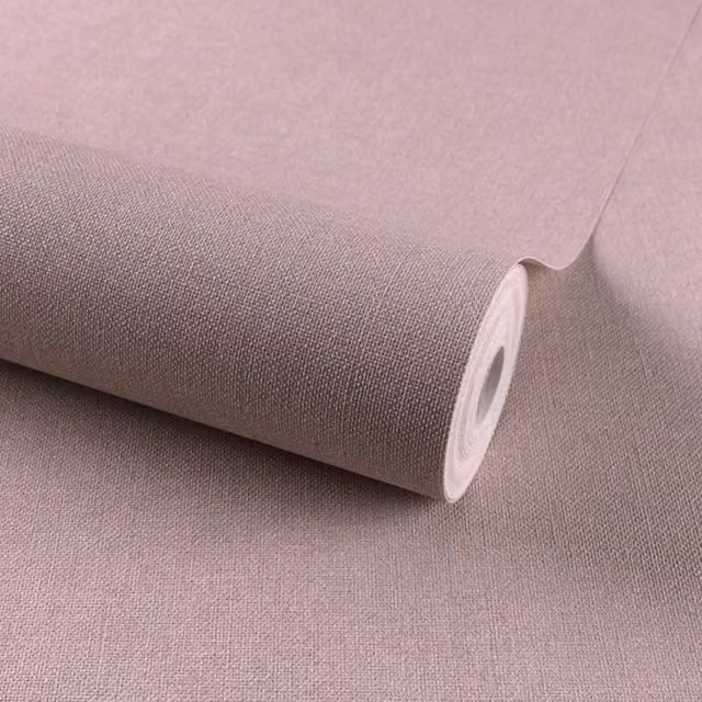 Grandeco Panama Moisture Resistant Vinyl Wallpaper in Pink and Grey