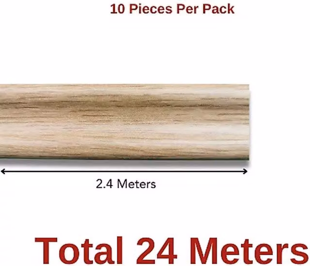 Anglo Flooring Scotia Beading Edge Trim Moulding in Brown