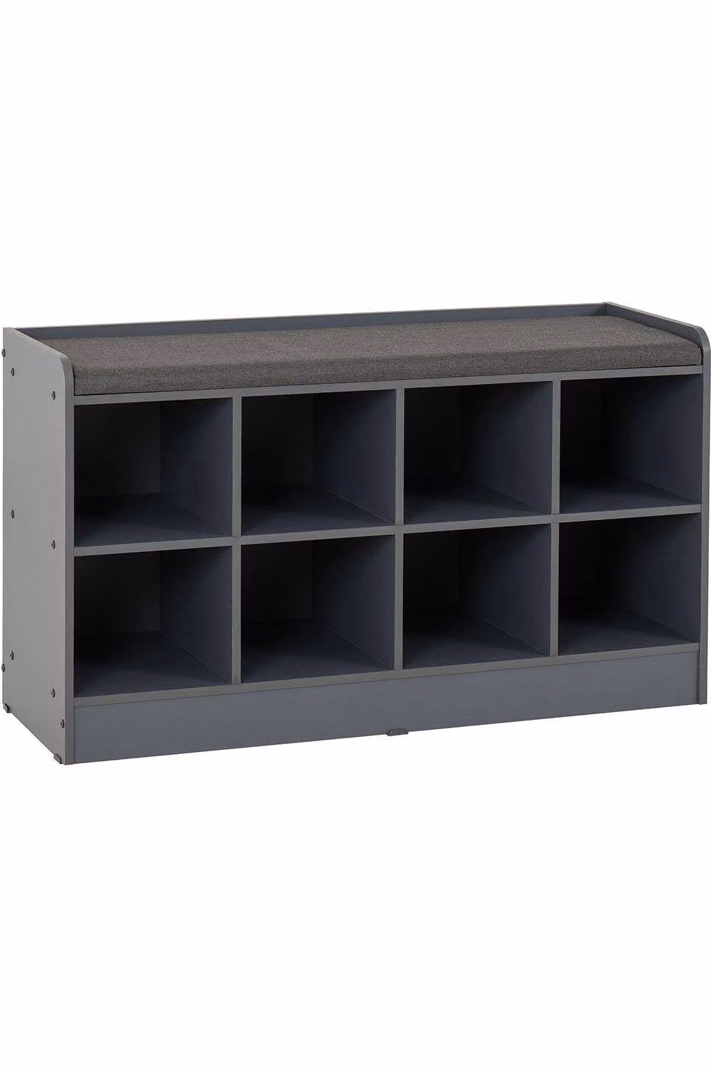 Seconique Portland Grey Fabric Shoe Bench W/D/H: 97 x 34.5 x 56 cm – 5
