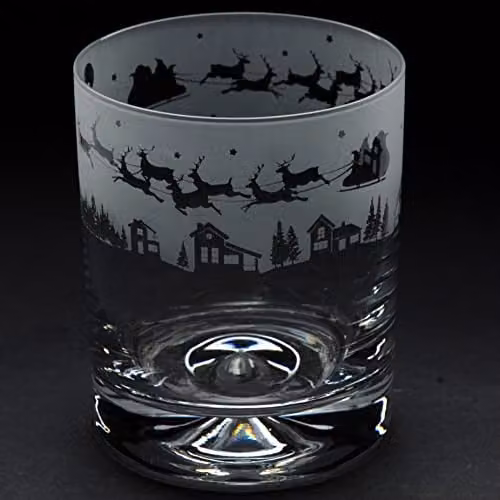 Milford Collection Animo Glass Whisky Tumbler, 300 ml, Transparent