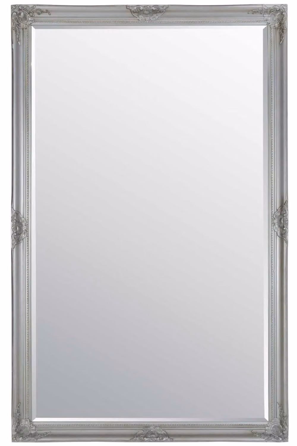 MirrorOutlet Kingsbury Classic Large Rectangular Wall Mirror in Silver, W: 168 cm, H: 107 cm – 2