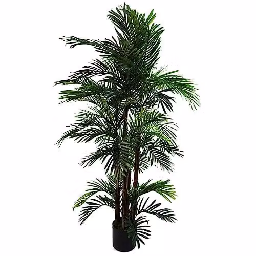 Leaf Design UK Large Artificial Green Palm Tree – 1