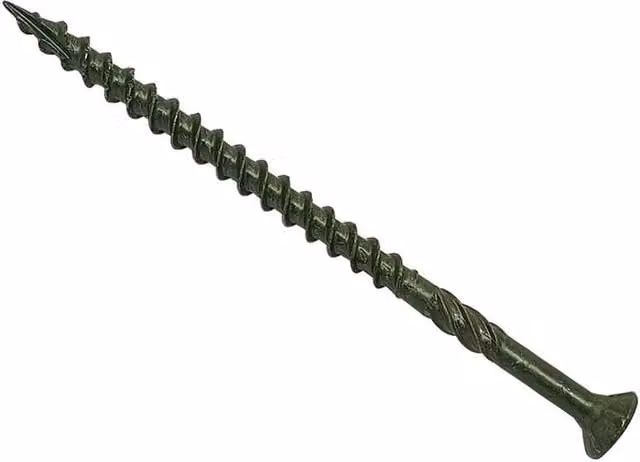 Forgefix Spectre Advanced Green Self-Countersinking Wood Screws with Pozidriv PZ Drive, 4.5 mm Diameter