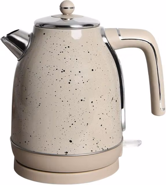 Kiso Ceramic Jug Kettle in Beige with Auto Shut-off