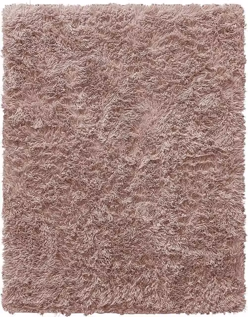 Velosso Supersoft Shaggy High Pile Rug in Pink, W: 160 cm, L: 230 cm