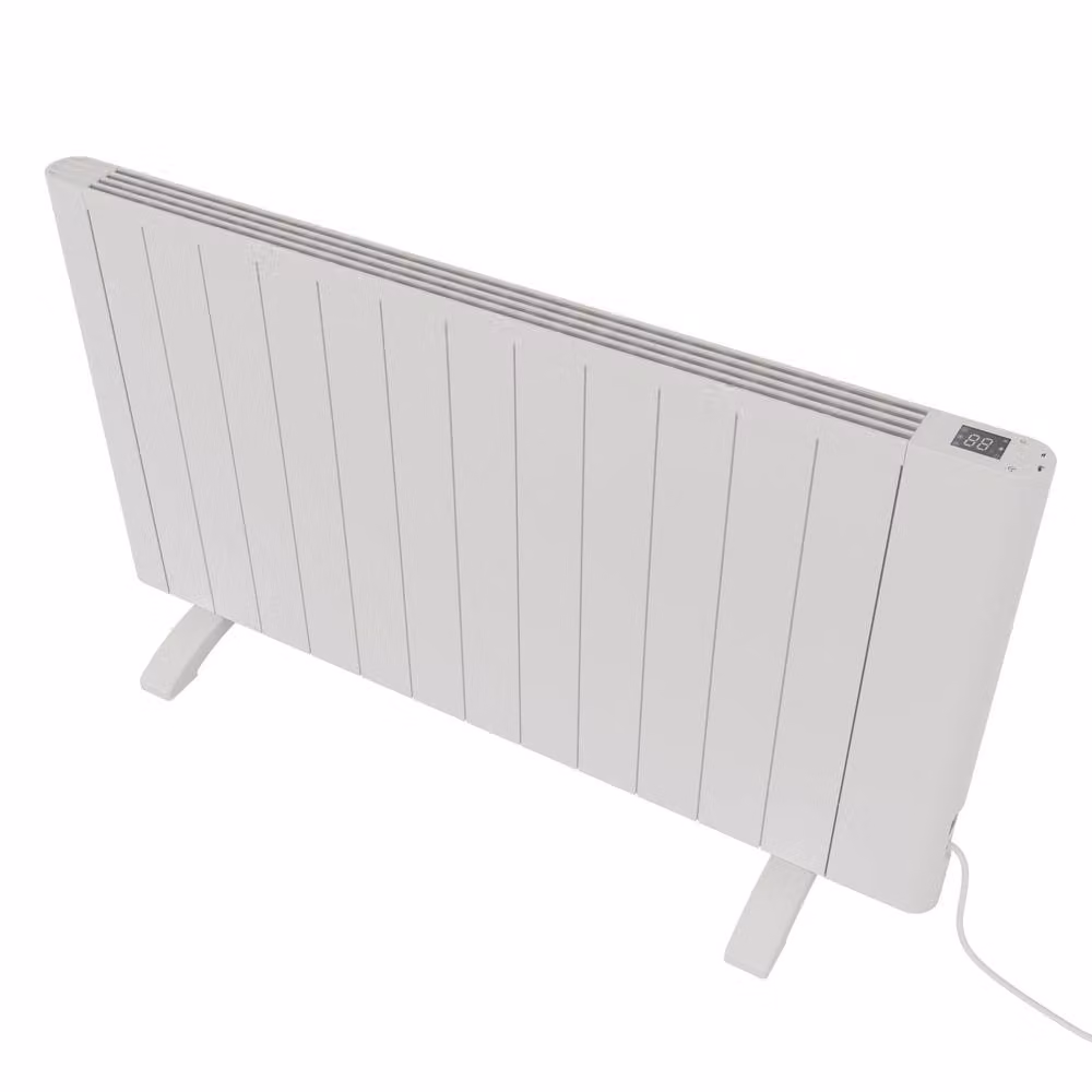 Agadon Riley White Electric Convector Panel Radiator, W/H: 58.0 x 73.0 cm – 3