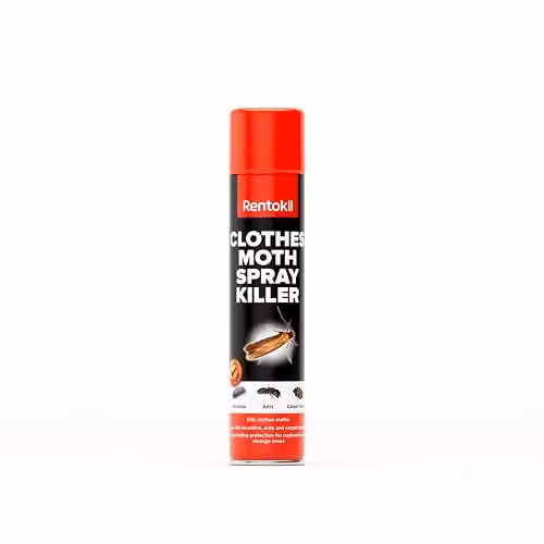 Rentokil Clothes Moth Spray Killer 300ml in Red and Black – 2