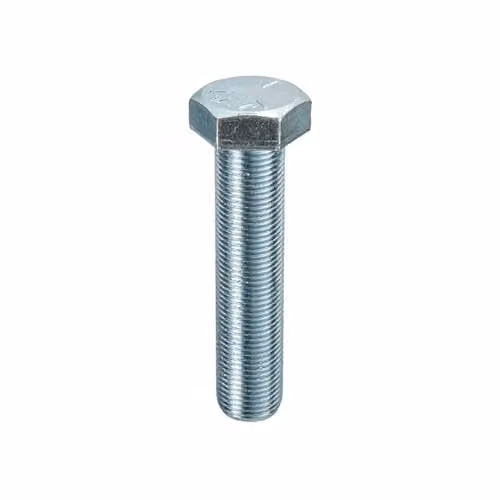 Unifix Grade 5 UNF Hexagon Setscrews, Bright Zinc Plated, Silver, 3/8-24 UNF x 3/4 (Box of 200)