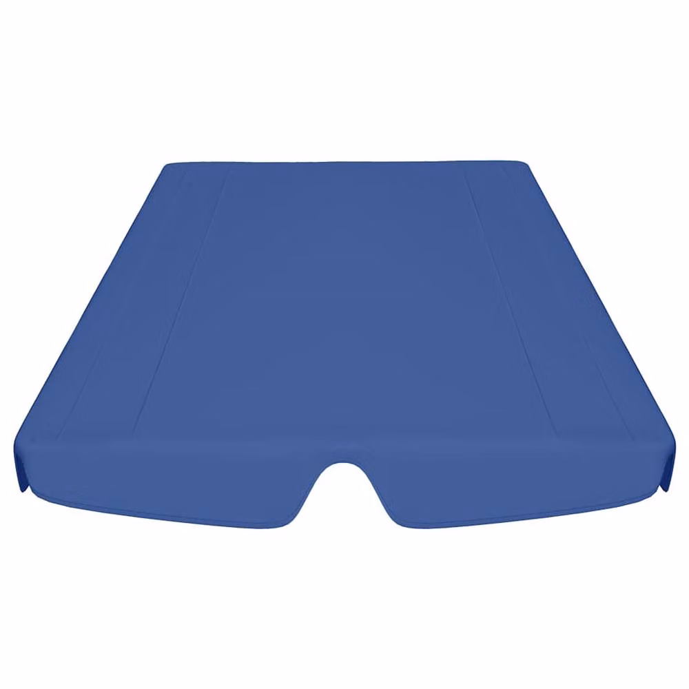 Berkfield Home Replacement Canopy for Garden Swing in Blue, PVC-Coated Polyester – 3