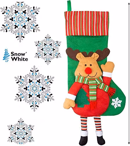 PMS VFM Rudolf Design Christmas Stockings, Multicolour, 54 cm – 3