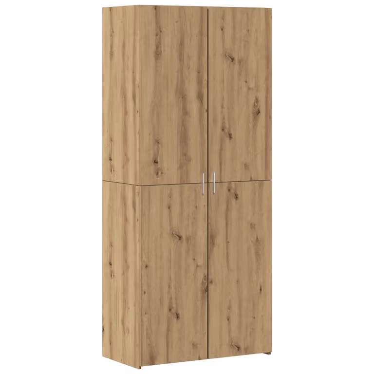 Berkfield Home Artisan Oak Highboard in Brown, W: 40 cm, D: 42.5 cm, H: 185 cm