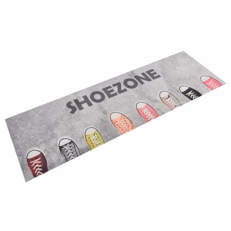 Berkfield Home Washable Multicolour Kitchen Rug, W: 60 cm, L: 180 cm