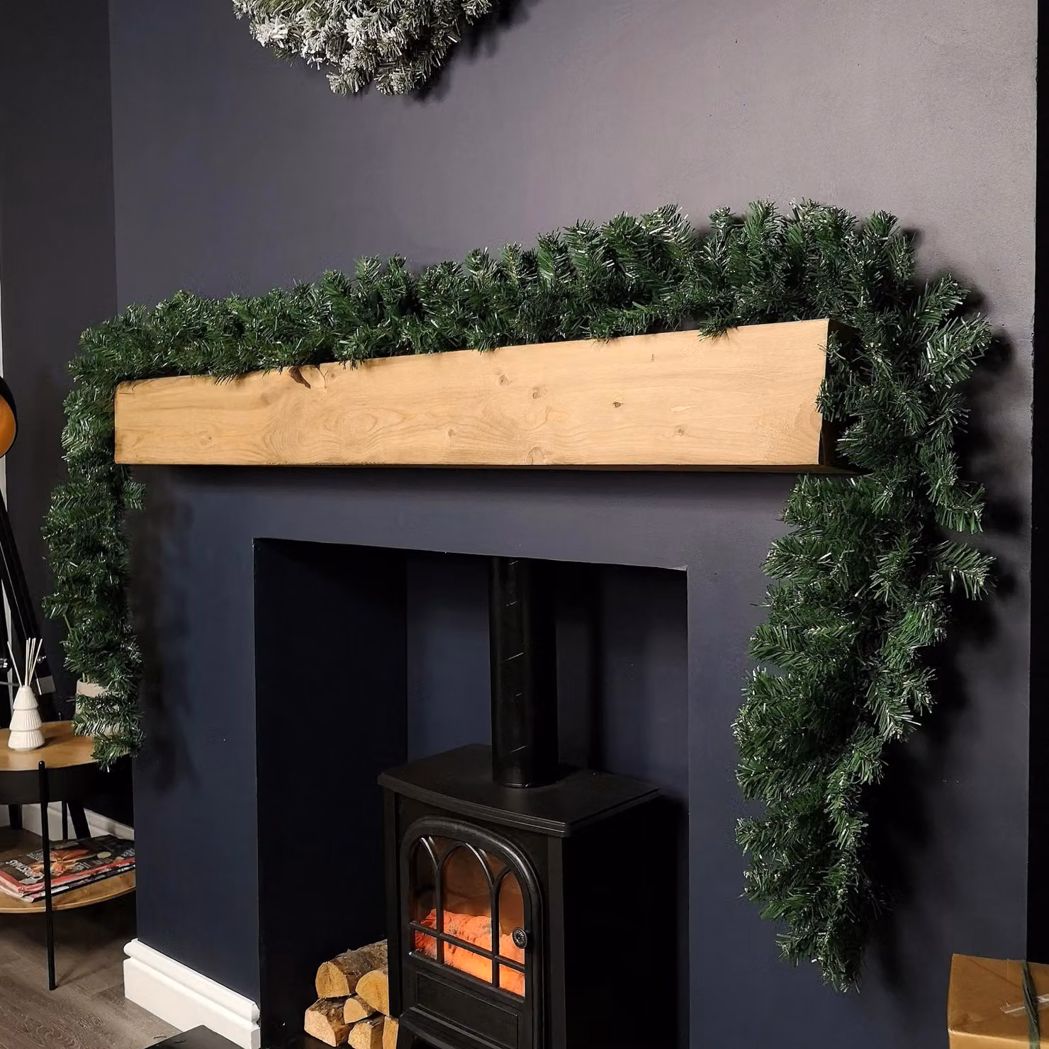 Samuel Alexander Premier Green Christmas Garland Decoration, Length: 270 cm, Width: 25 cm – 2