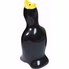 CKS Black Ceramic Blackbird Pie Funnel in Black – 1