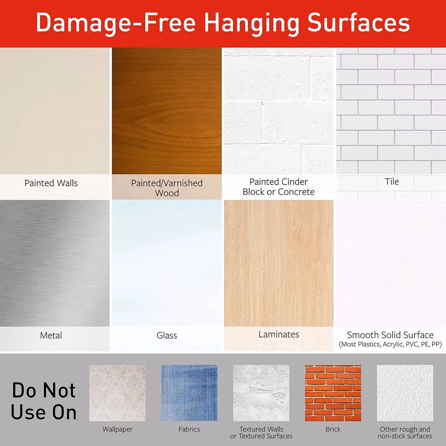 3M Command White Large Picture and Frame Hanging Strips Value Pack – 3