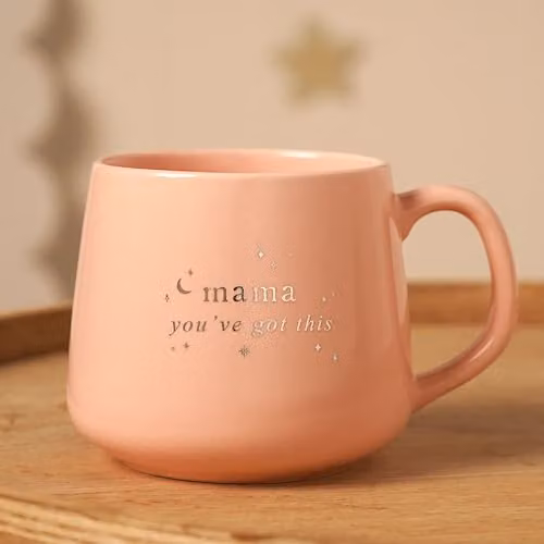 Bambino by Juliana Mama You Got This Ceramic Mug in Pink and Silver – 2