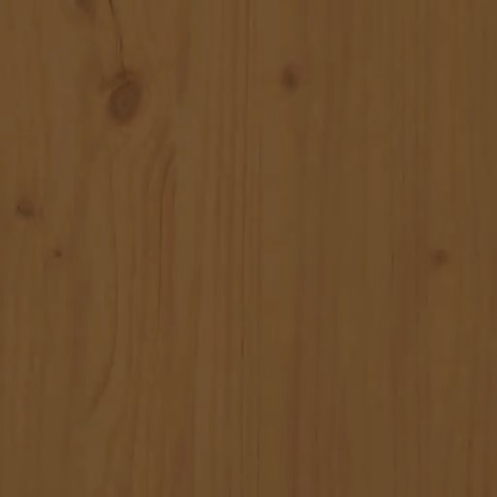Berkfield Home Rustic Solid Wood Pine Headboard in Honey Brown, W/D/H: 96 x 4 x 100 cm – 3