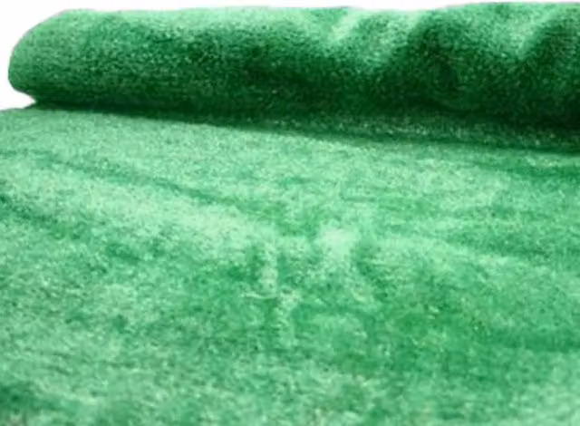 KDMD Green Grass Design Matting for Weddings and Everyday Use
