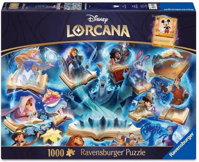 Ravensburger Disney Lorcana 1000 Piece Jigsaw Puzzle in Blue and Multicolour